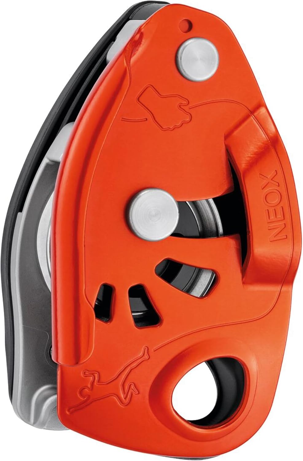PETZL NEOX Belay Device with cam-Assisted Blocking