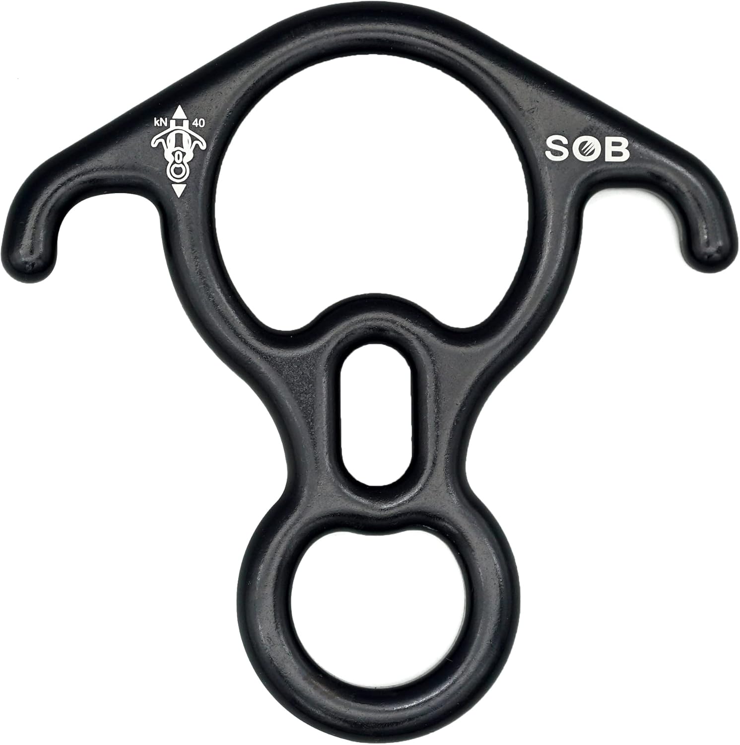 SOB 40KN Rescue Figure 8 Descender Belay Rappel Equipment