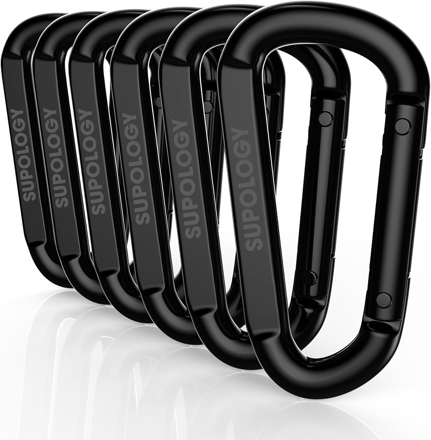 SUPOLOGY Heavy Duty Carabiner Clip