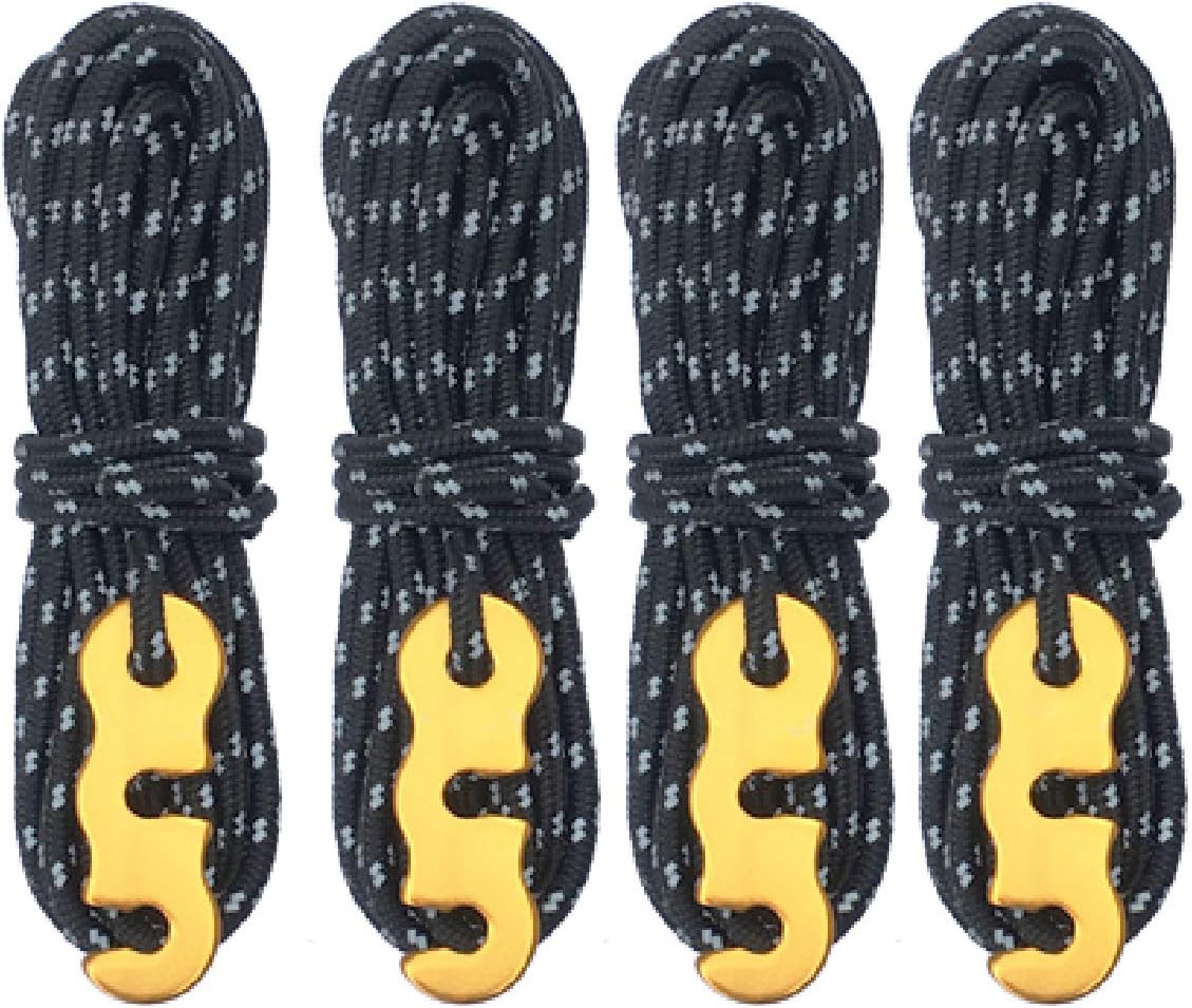 Azarxis Reflective Cord Pack Tent Guyline Rope