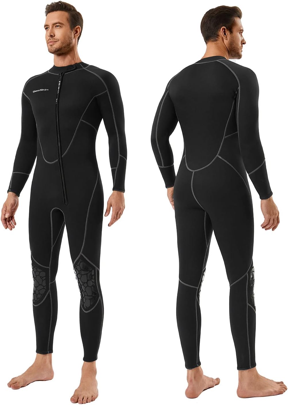 Seaskin Mens 3mm Shorty Wetsuit