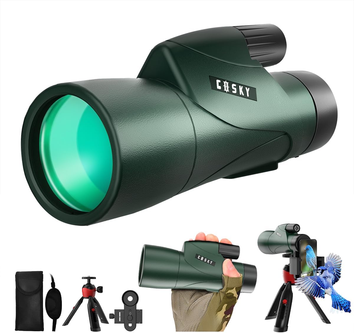 Gosky 12x55 HD Monocular