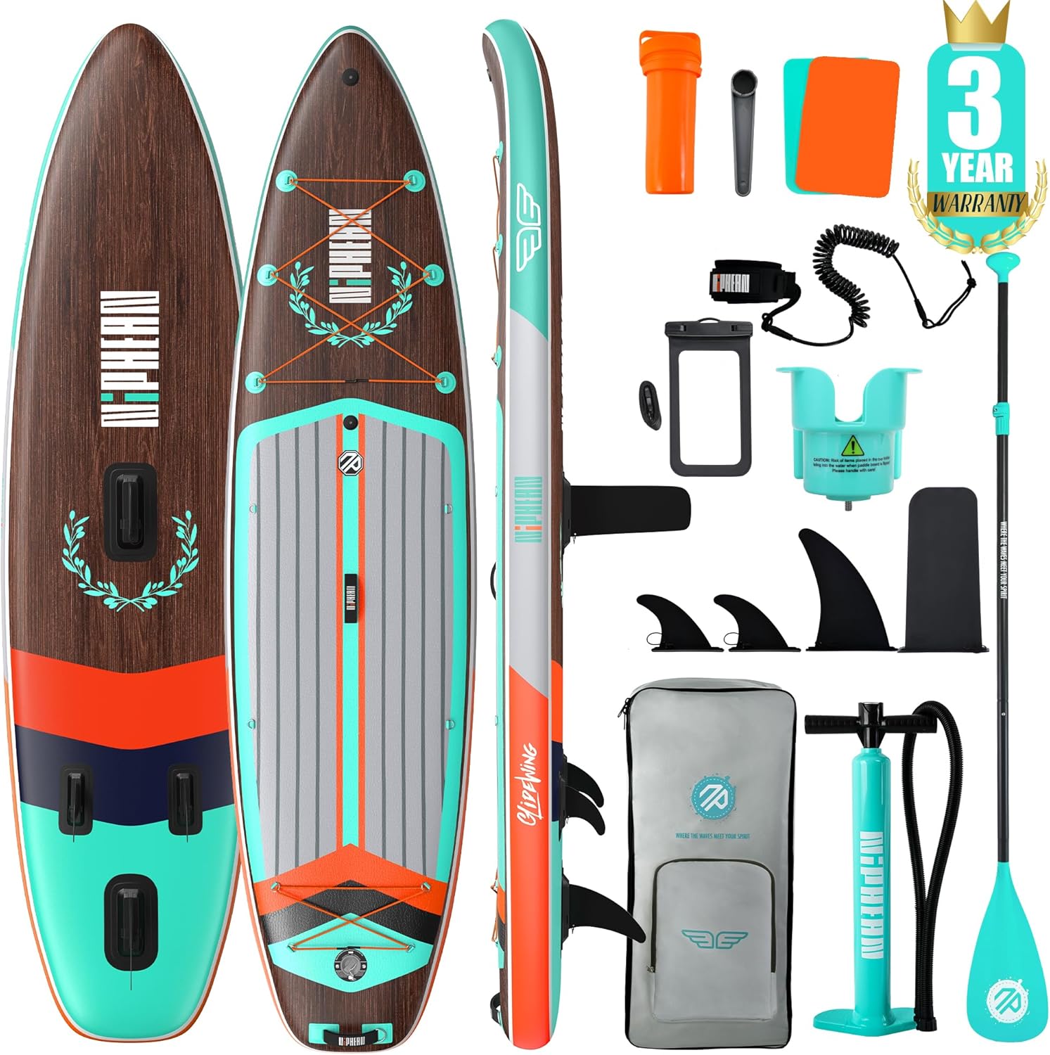 Niphean (Extra Large) Inflatable Paddle Board