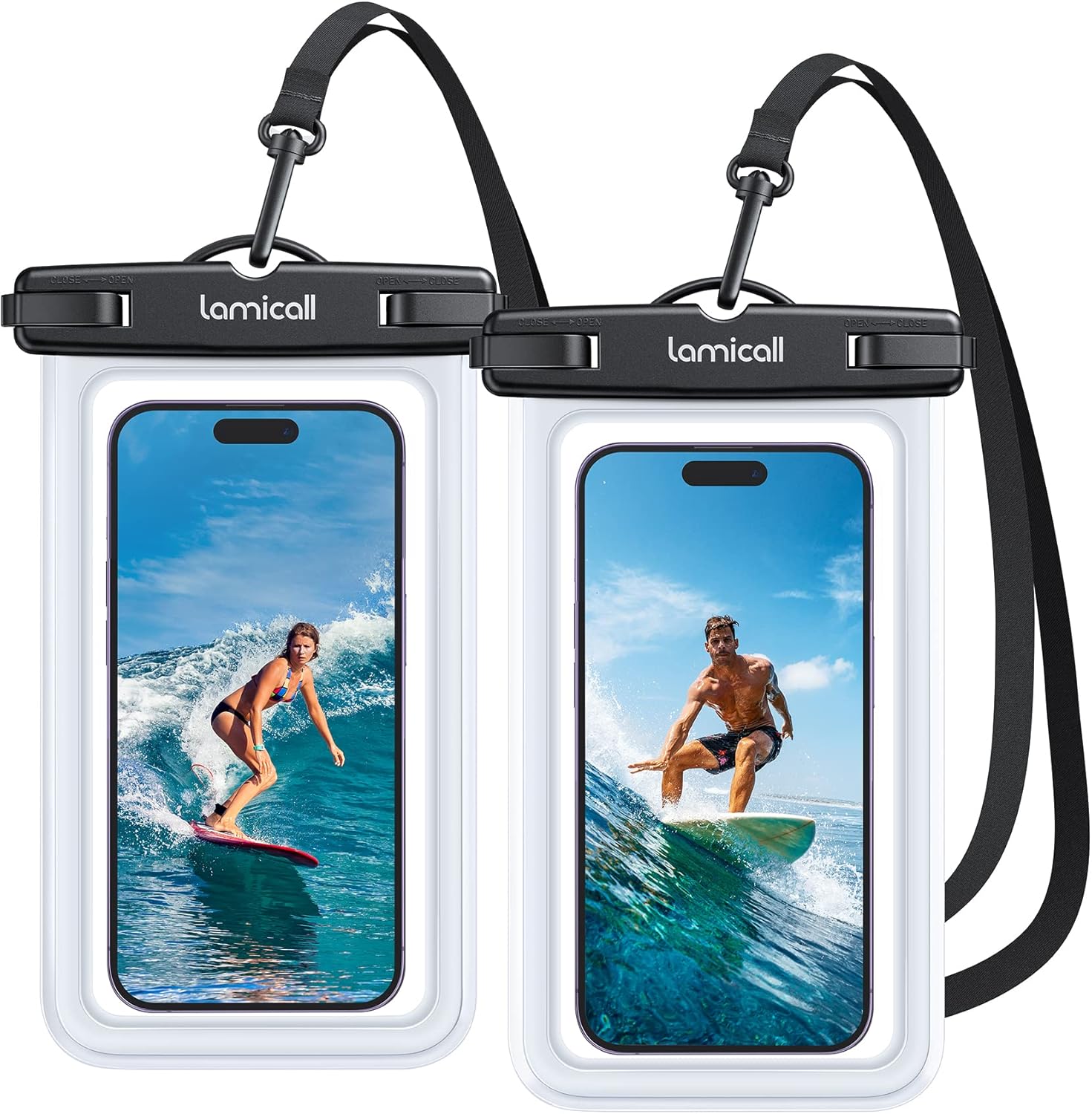 Lamicall Waterproof Phone Pouch Case
